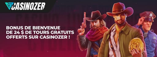 bonus de bienvenue casinozer