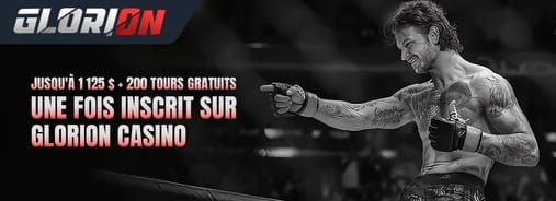 Le bonus bienvenue glorion casino